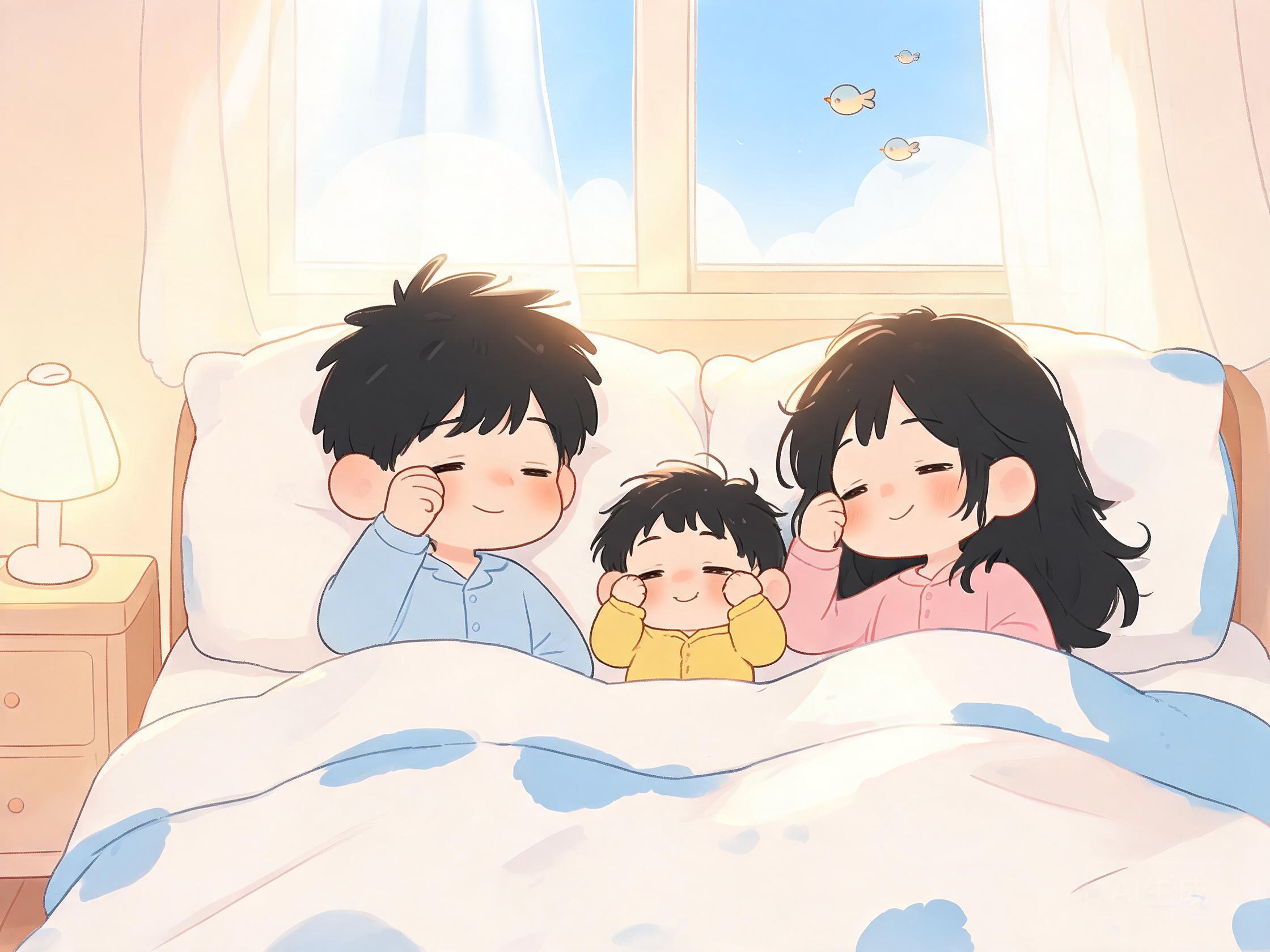早上起床