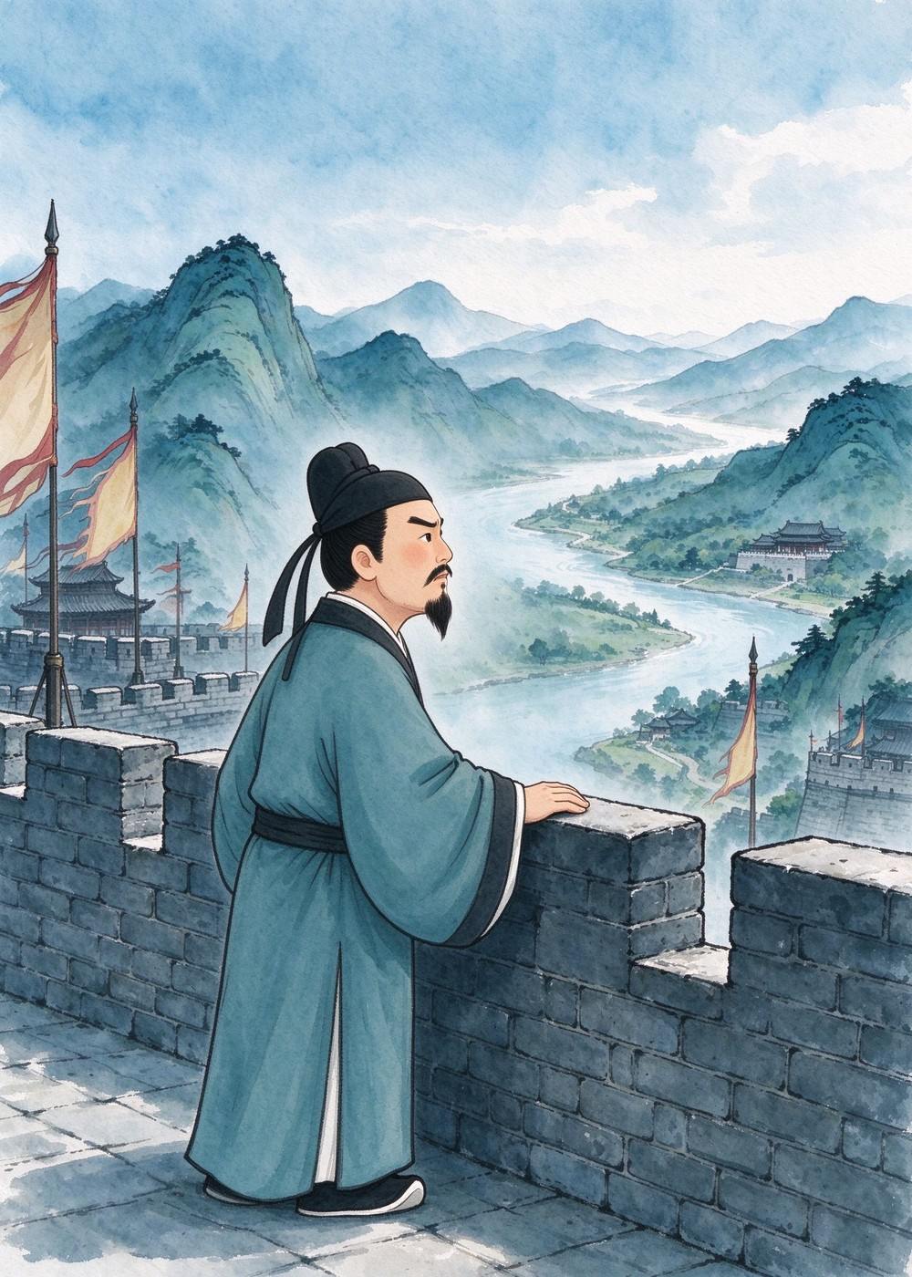 东汉末年,天下大乱。刘备是个很想做大事的人。