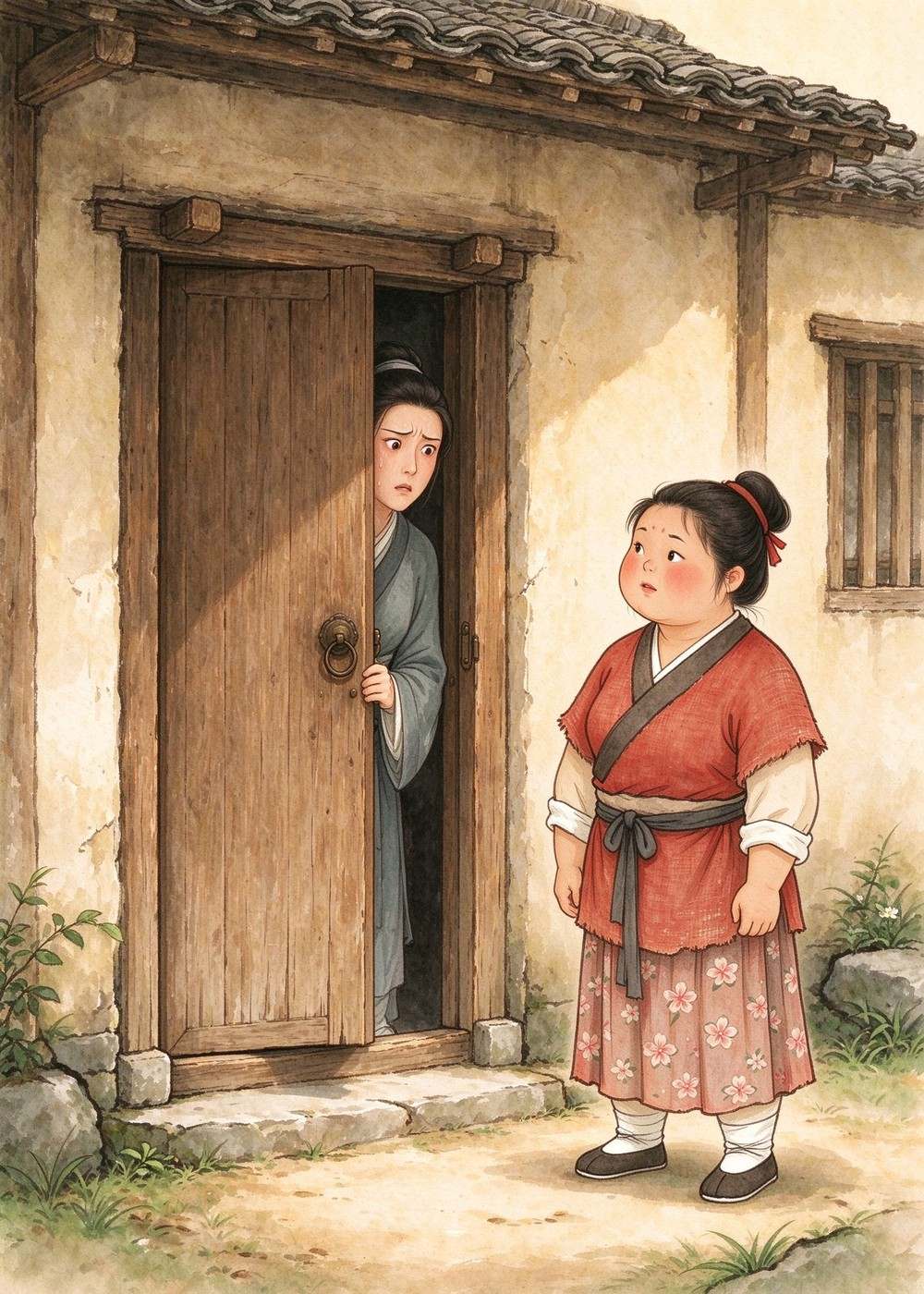有钱的人家赶紧关上门，不想看。