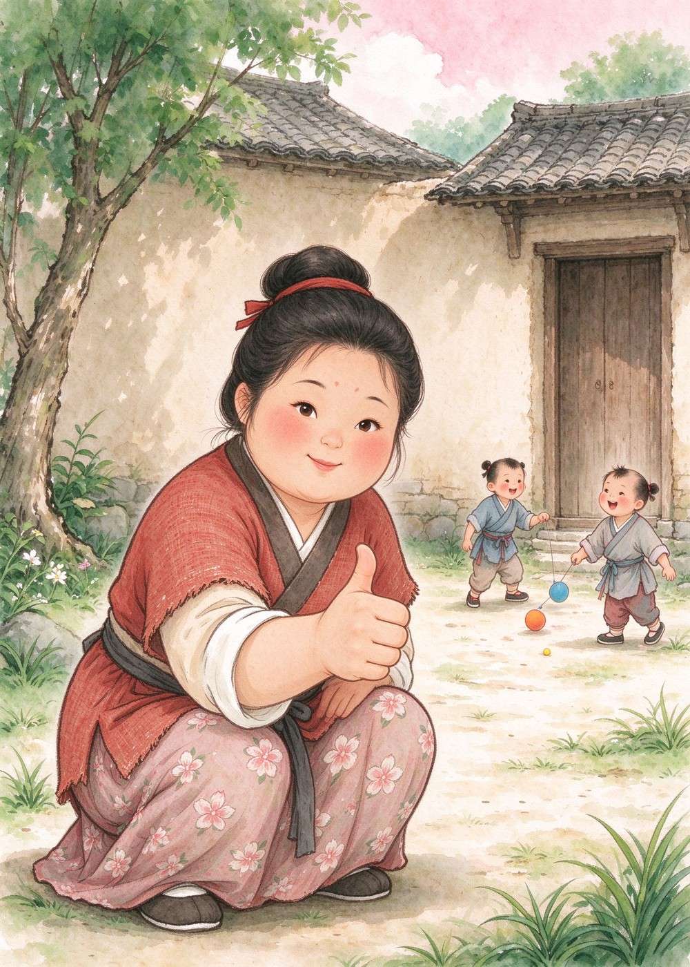 小朋友，你也要喜欢自己本来的样子哦！