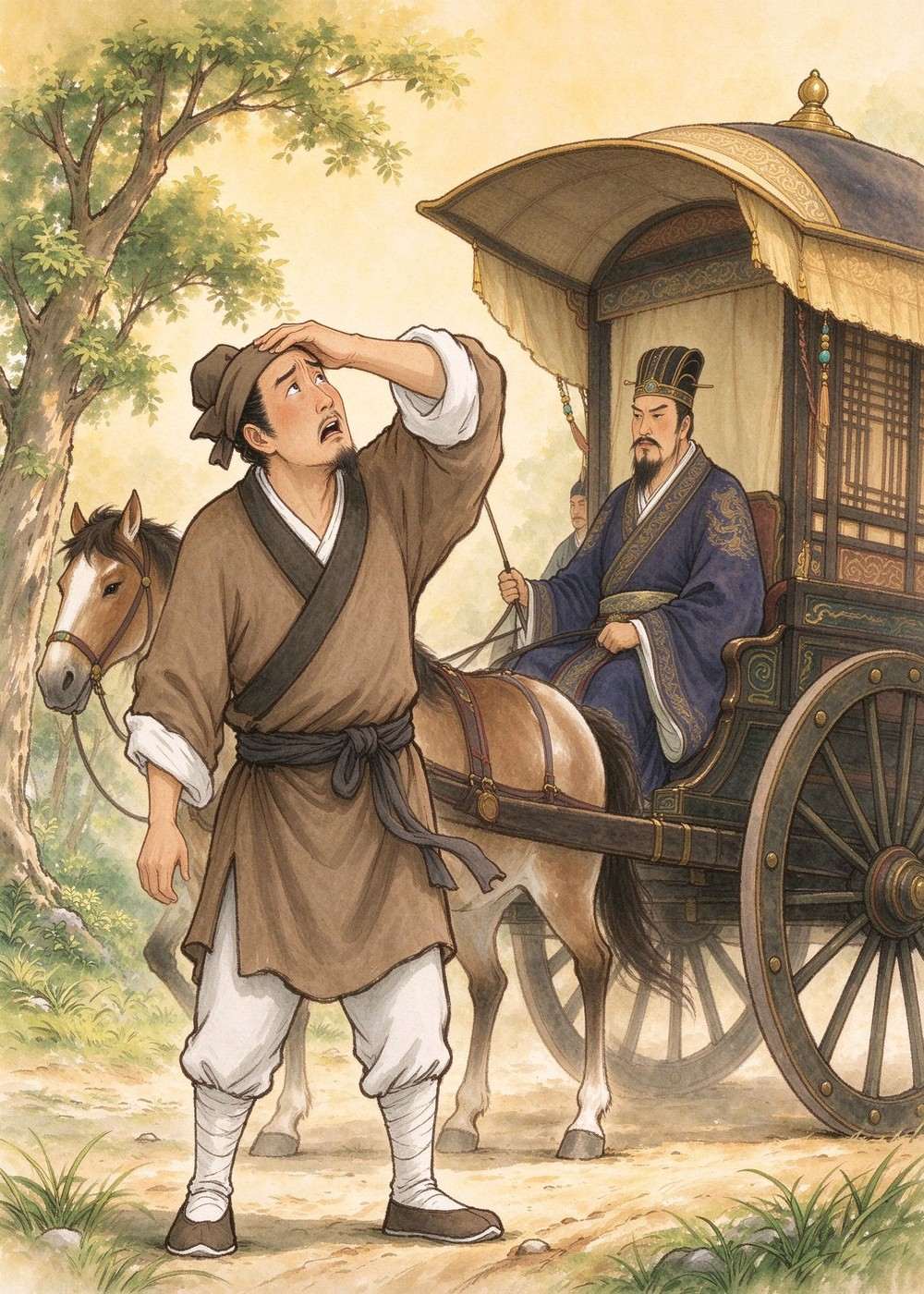 季梁叹了口气:"这些条件越好,你离楚国就越远啦!"