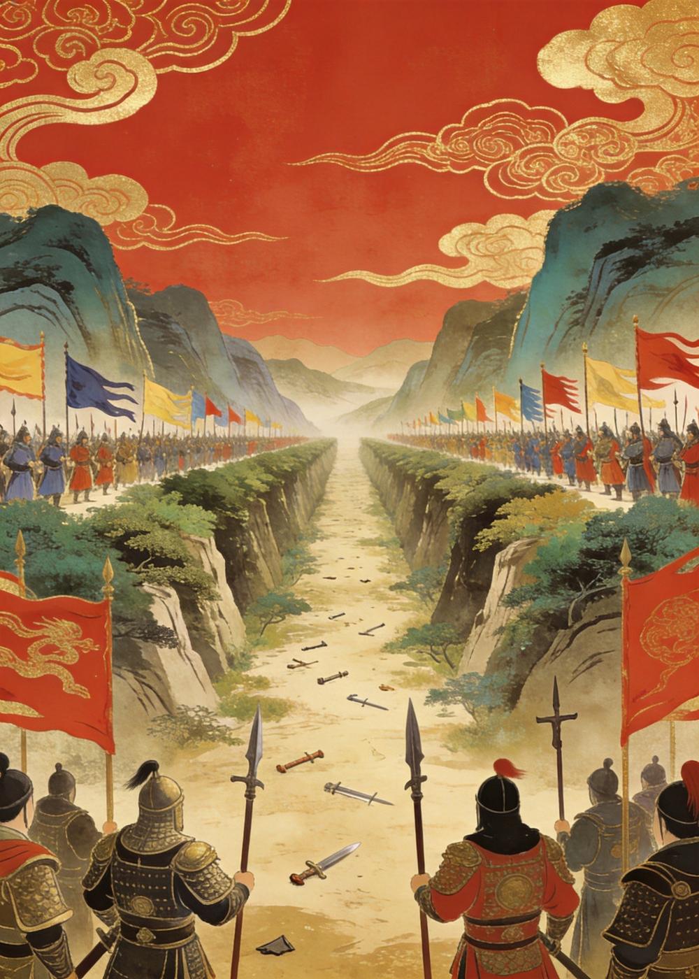 很久很久以前，越国和吴国爆发了一场激烈的战争，打得难分难解。