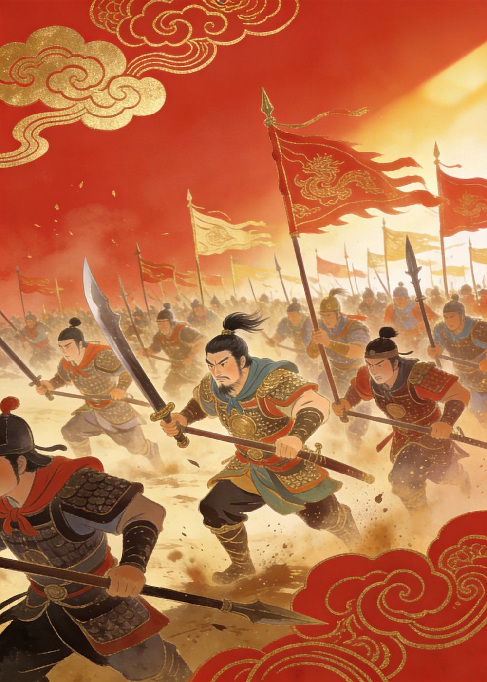 这一战打得士气高昂，越国士兵个个英勇无比。