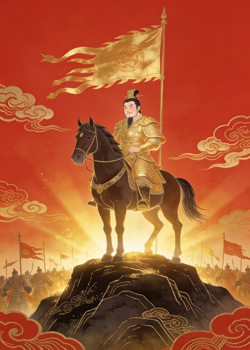 经过苦苦奋战，勾践终于赢得了胜利，越国扬眉吐气。