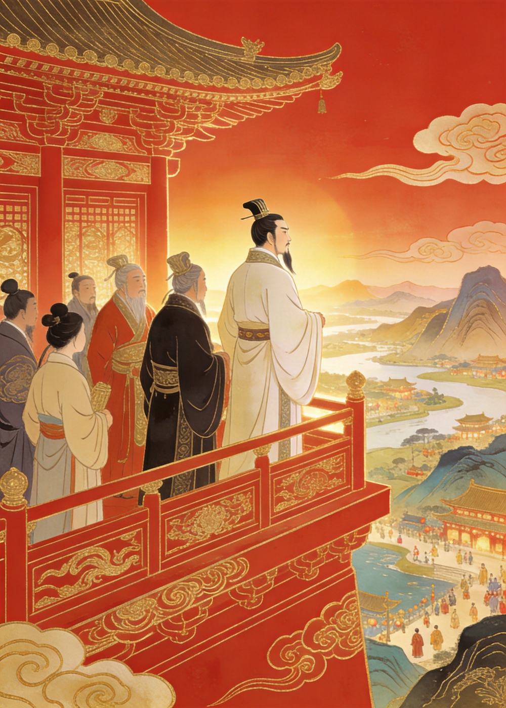 他明白，是那份不忘苦难的决心，让越国重新站了起来。