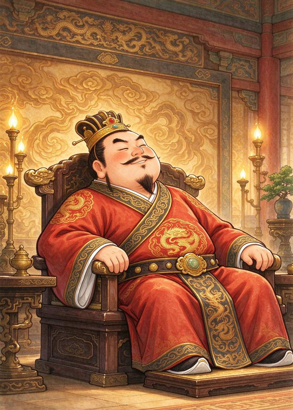夜郎国的国王从来没有离开过自己的国家。