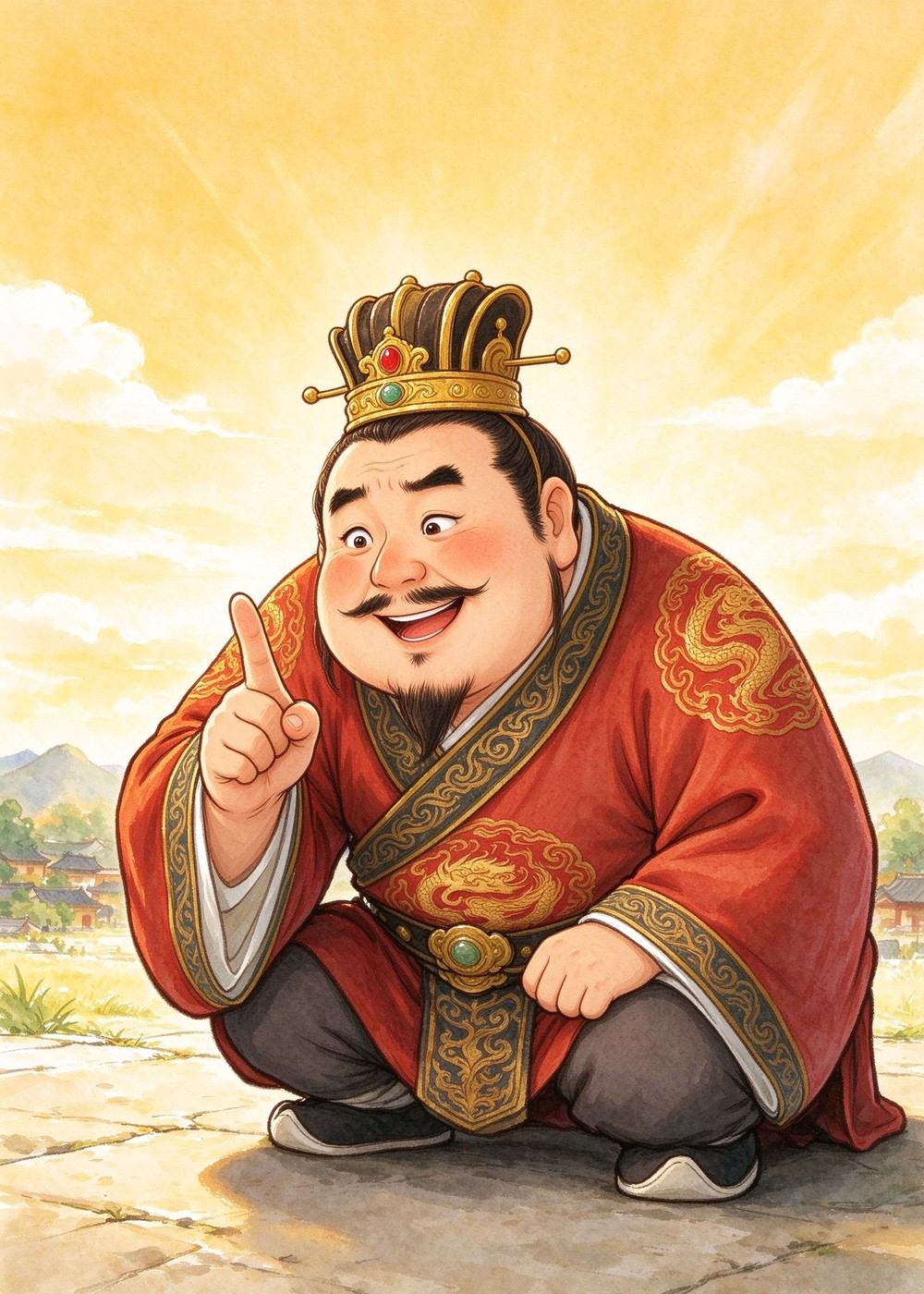 小朋友，要多出去看看外面的世界哦！