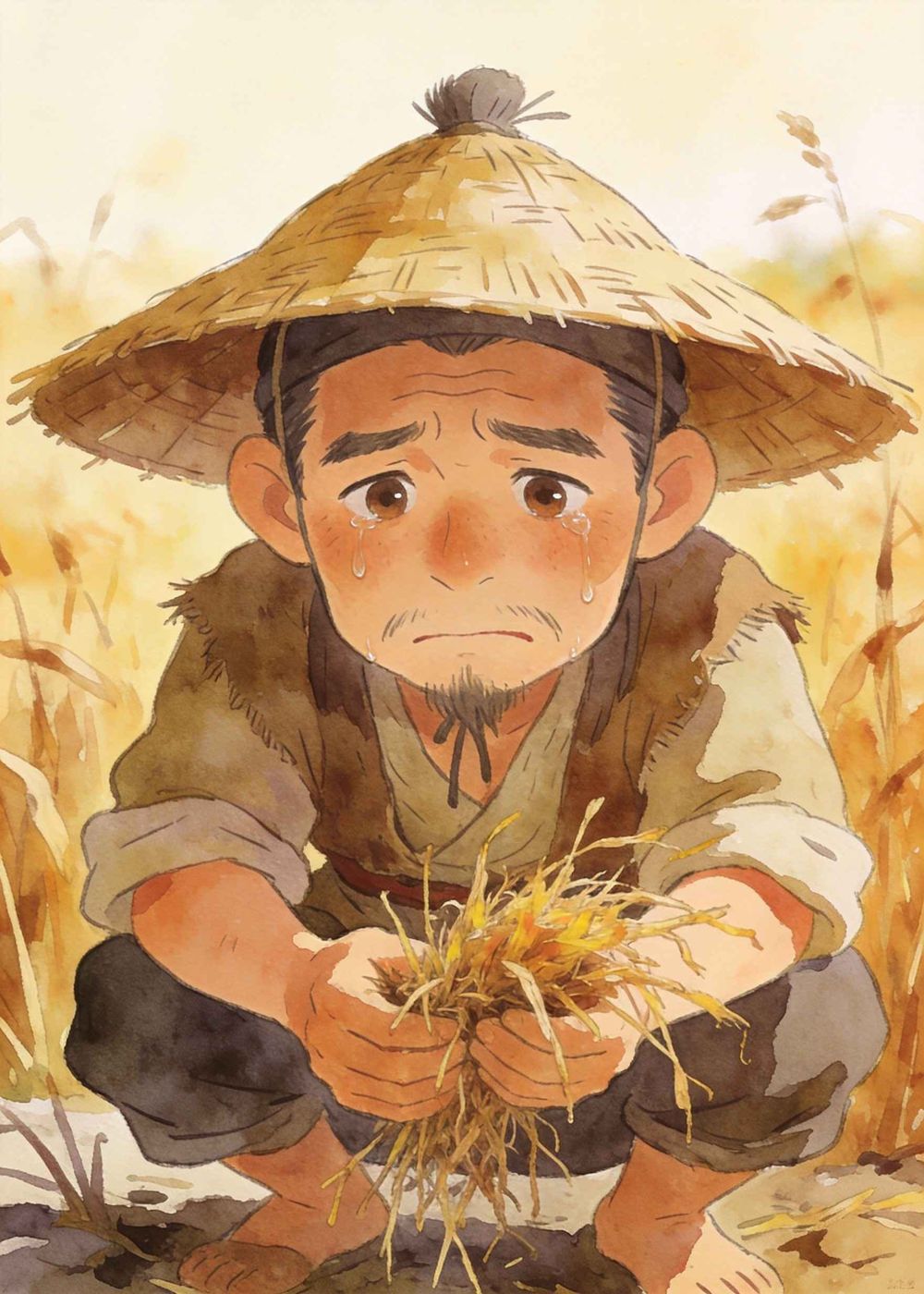 他后悔极了：我不该偷懒，不该想着不劳而获呀！