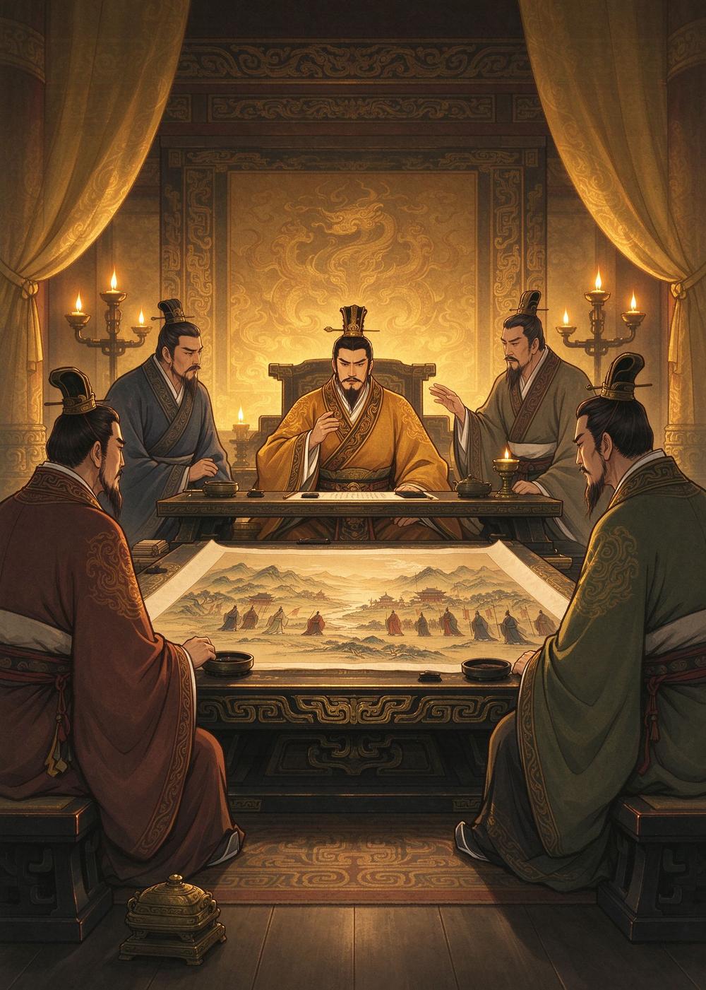 东汉初年,天下刚刚安定,可还有两个地方没有归顺皇帝。