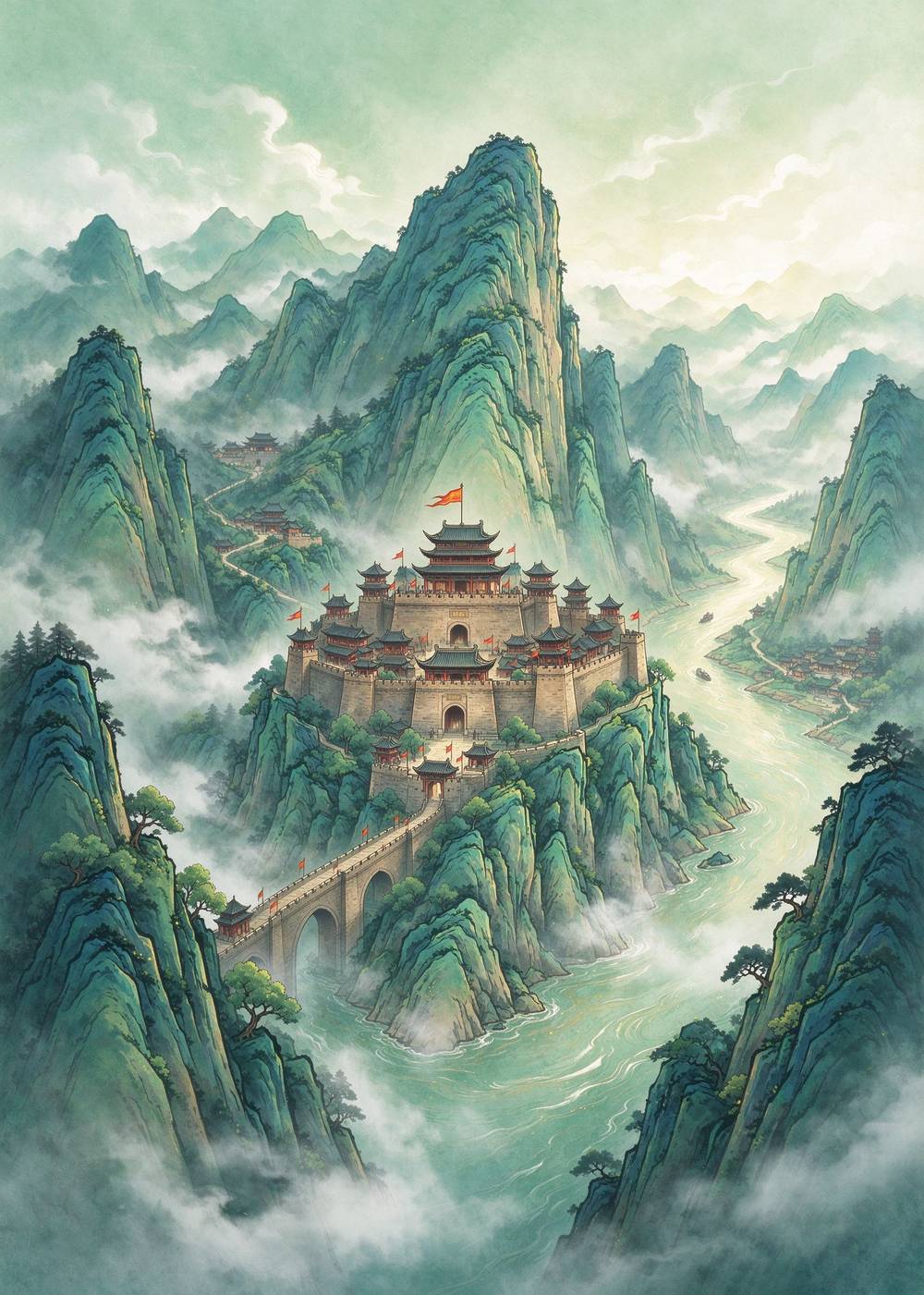 蜀地在遥远的西边,那里有个叫公孙述的人,也称了皇帝。