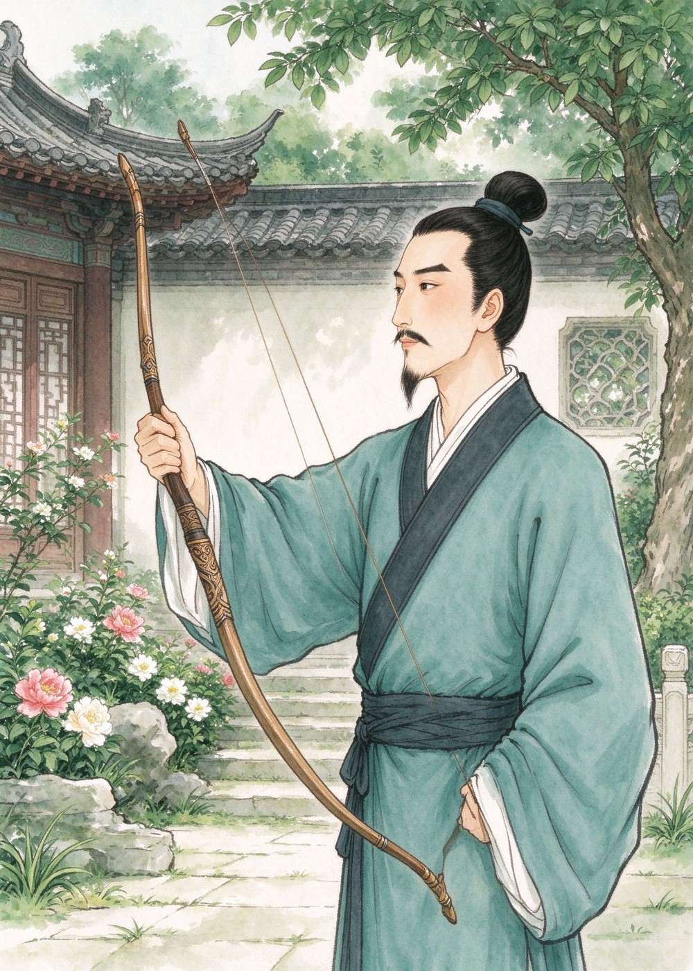 战国时,魏国有个射箭高手叫更羸。