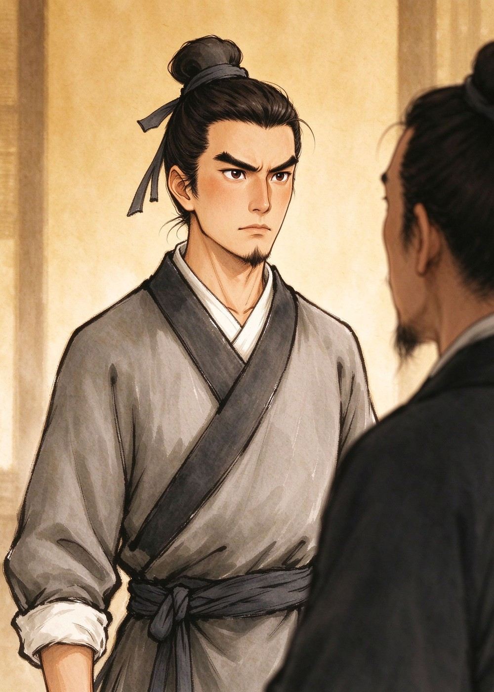 班超说："你们这些人，怎么能了解壮士的志向呢！"
