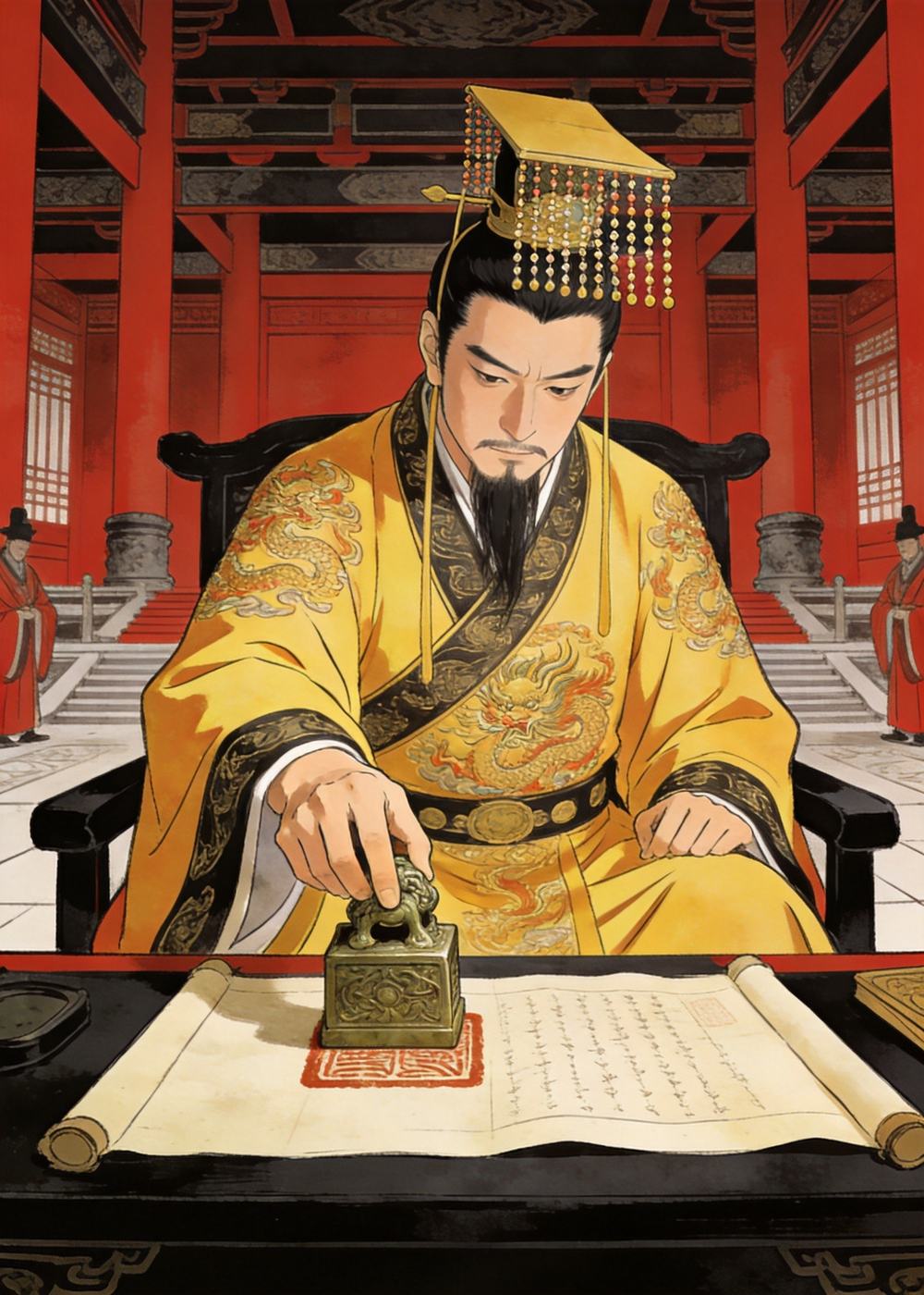 魏王觉得有道理，便割让了一些土地给秦国，想换一时安宁。