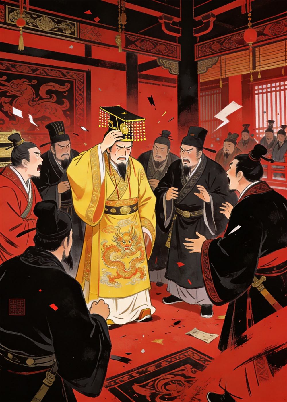 这下魏王才明白：一味退让，根本换不来和平，反而助长了秦国。