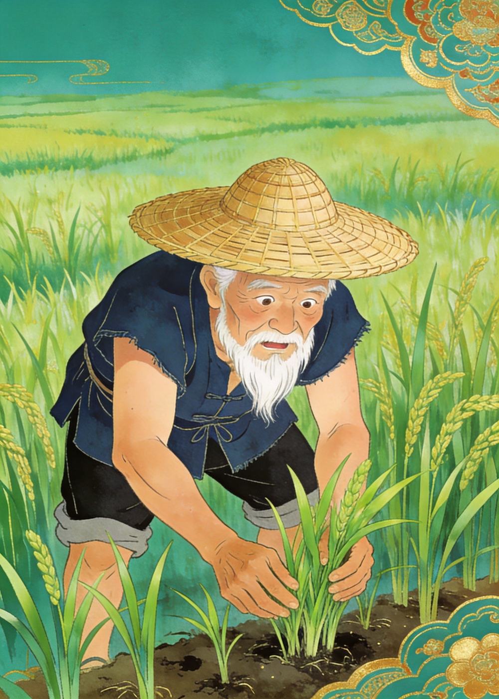 揠苗助长