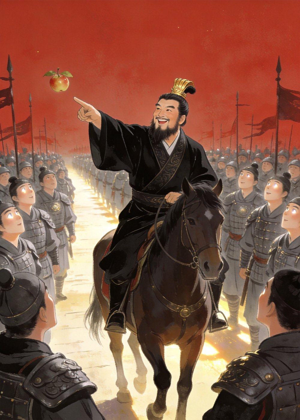 只要加快脚步，很快就能吃到甘甜的梅子啦！