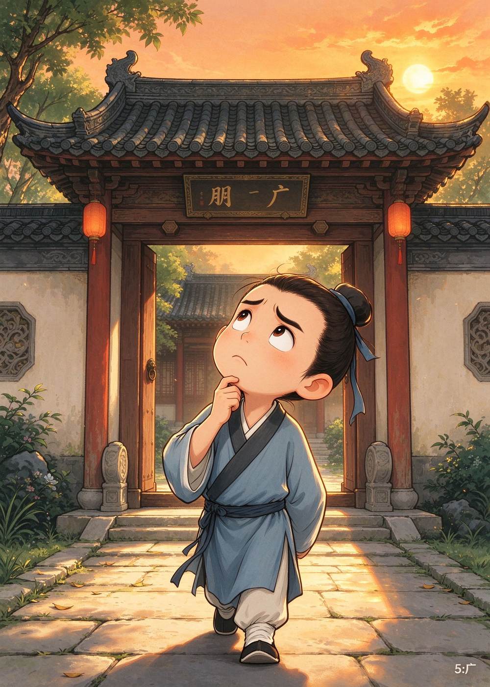 乐广听了很奇怪：干净的酒杯里，怎么会有蛇呢？