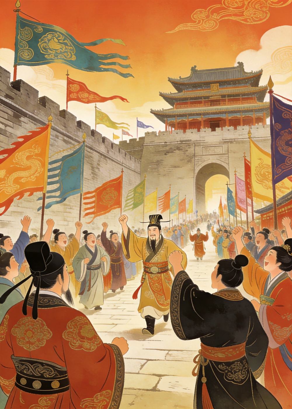 有了楚国的帮助,赵国转危为安,大家打心底佩服毛遂的勇气与担当。