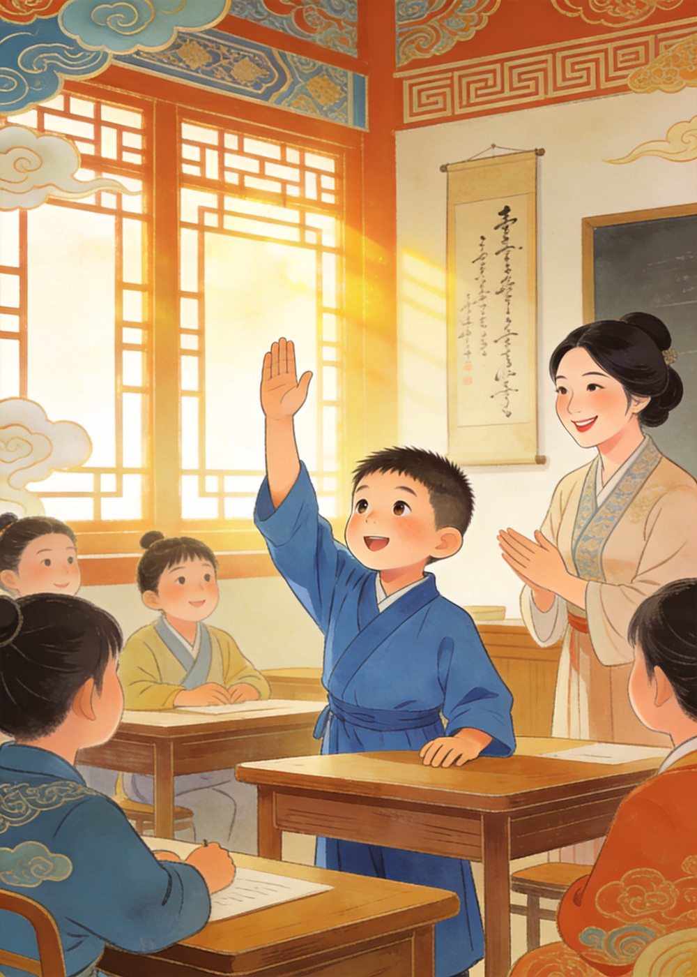 有真本事,也要有勇气展示自己。机会来的时候,可要大胆抓住哦。