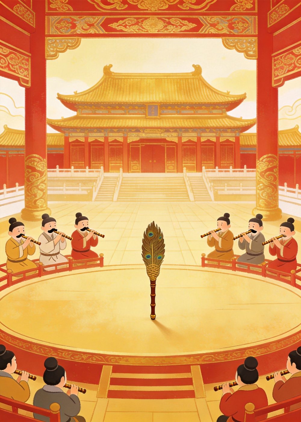 从那天起，乐师队伍里再也看不到南郭处士，也再没人敢滥竽充数了。