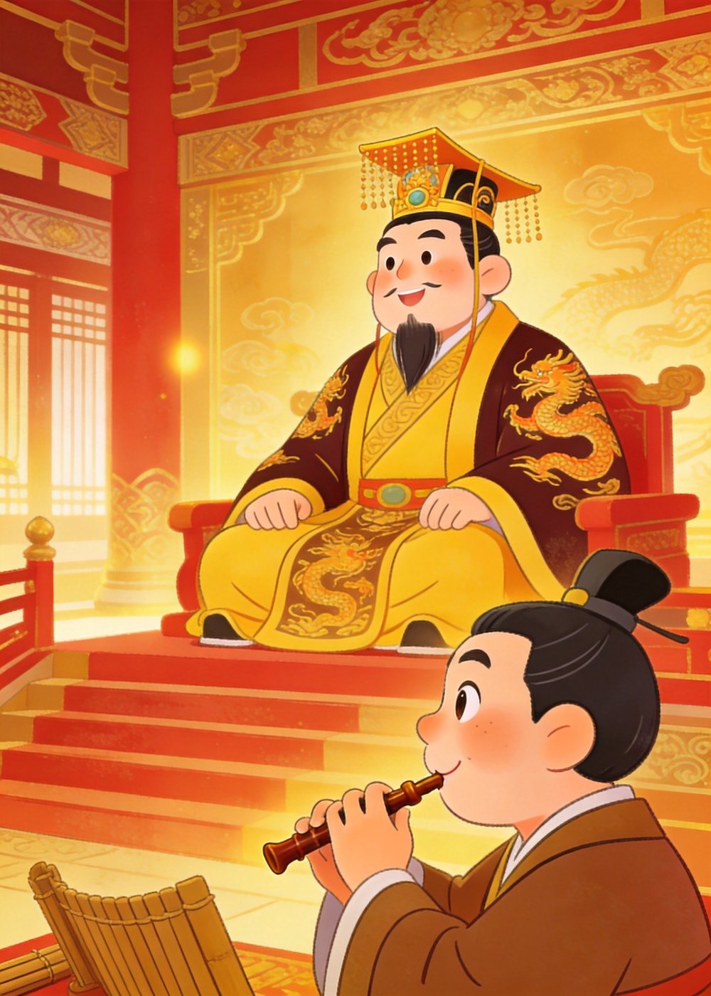 而真正有本事的乐师，一个个单独吹给大家听，依然游刃有余。