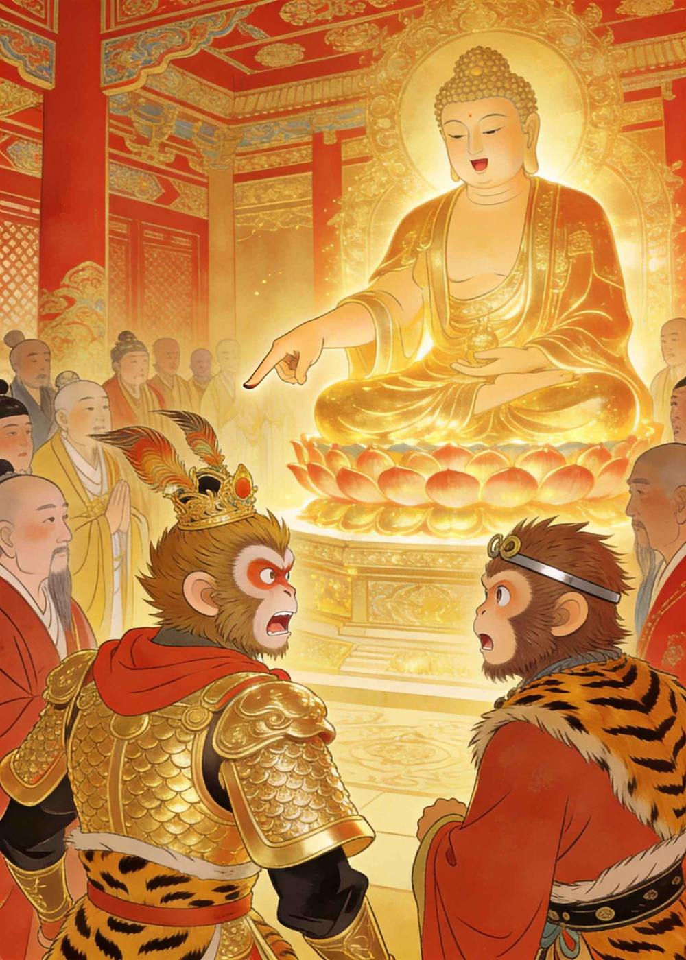 如来说破了真相——假的是六耳猕猴。