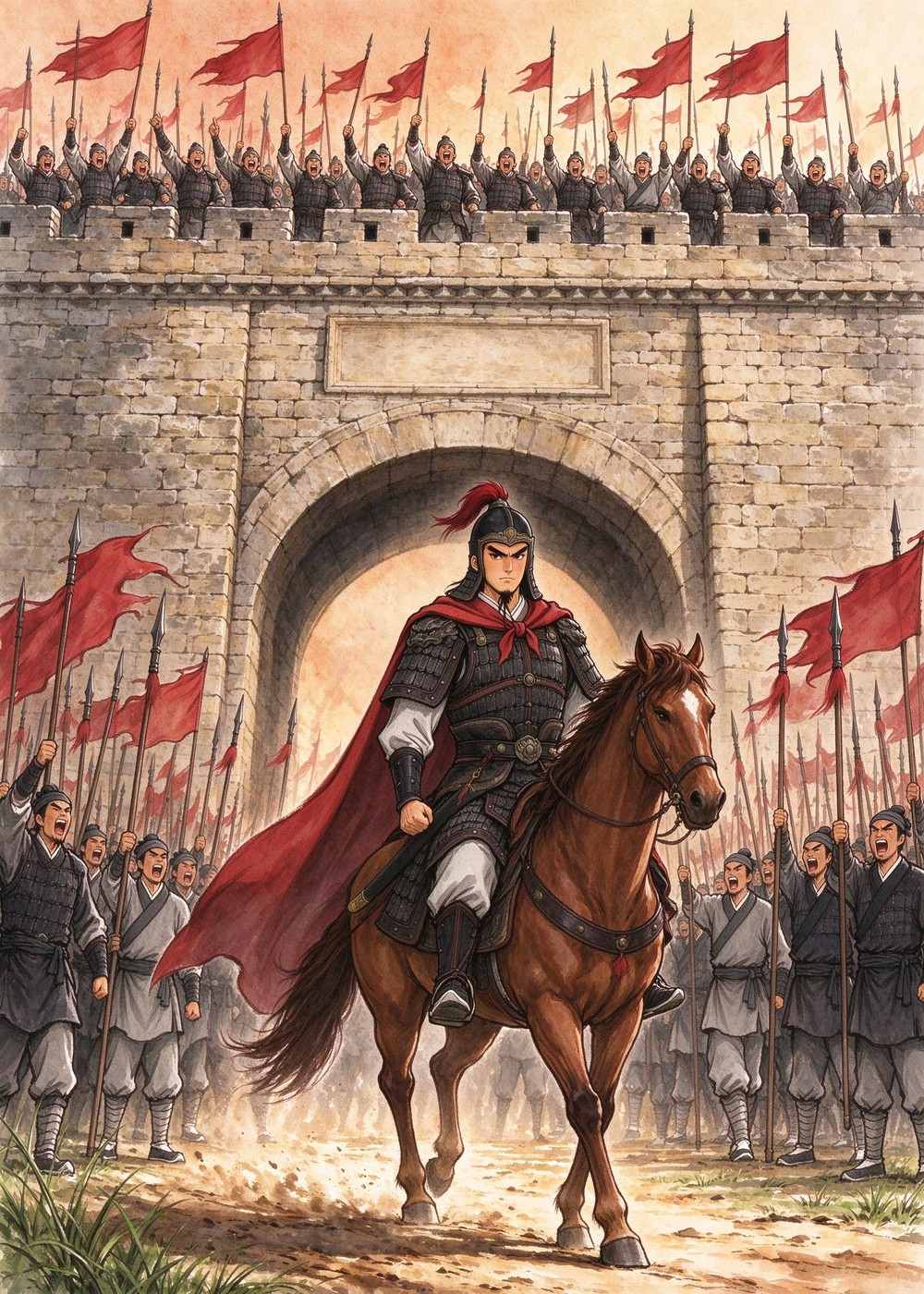 终于，赵国的包围被解开了！