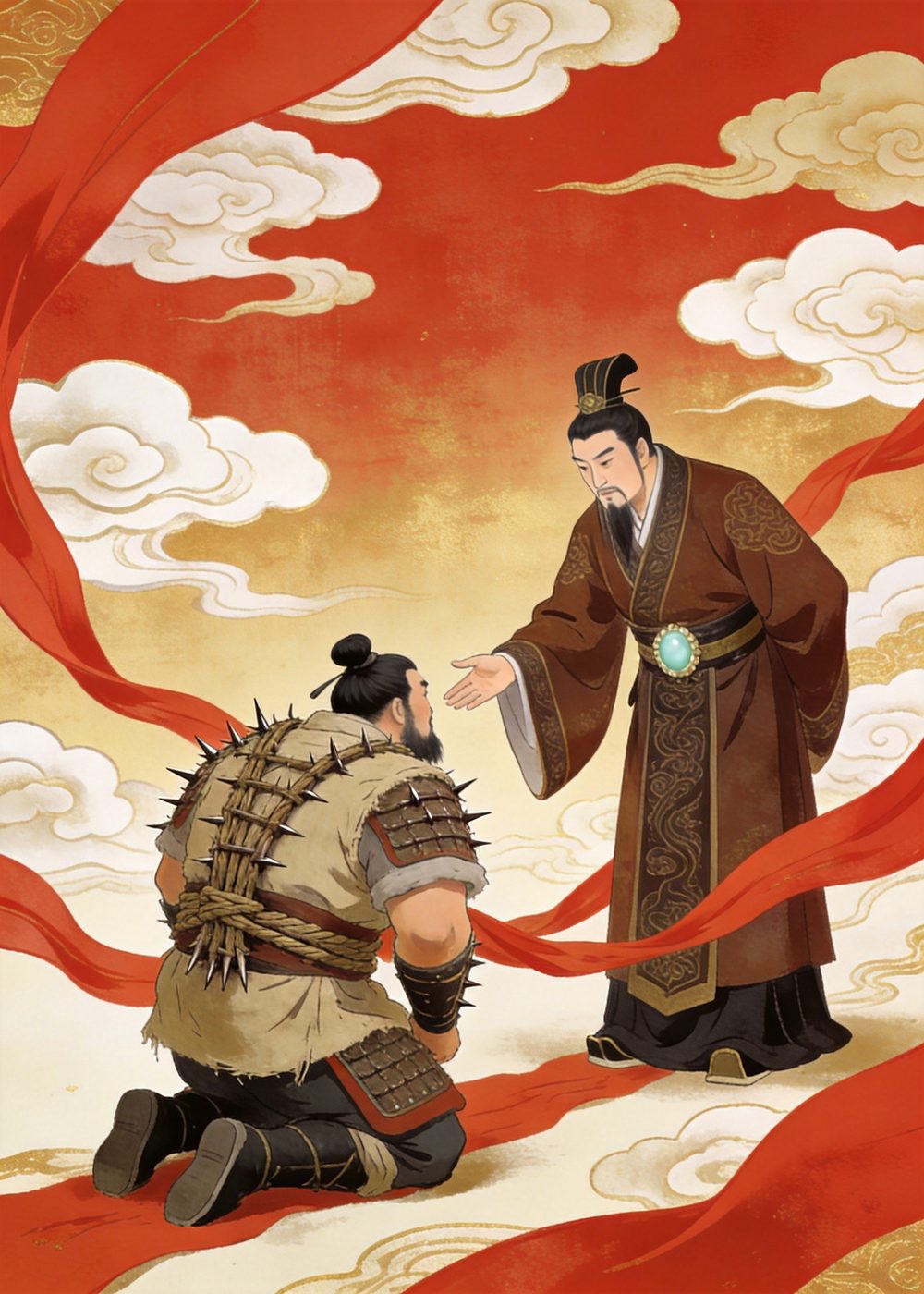 负荆请罪告诉我们：知错能改，勇于认错，才是最可贵的品格。