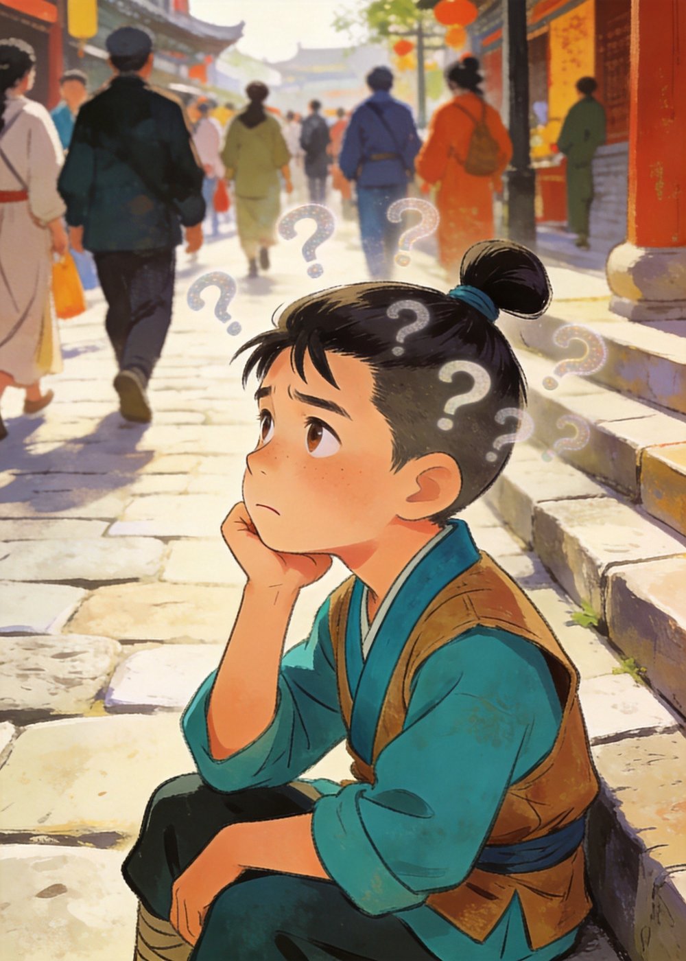 学了半天，少年脑子乱成一团：邯郸的步子到底该怎么走？我自己的步子又该怎么走来着？