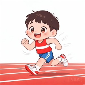 跑步